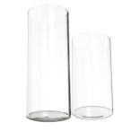 ULTECHNOVO свеча держатель подставка стекло .. установить cup low sok жаростойкий контейнер прозрачный . способ 2 шт высота . свет модный предметы интерьера 