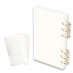  акрил жнец -A6. золотой . государство итого управление заправка 6 дыра наличные прозрачный 