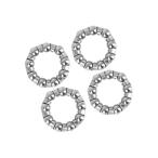 ボールベアリングケージ クランクベアリング ミッドアクスル ホイールベアリング レテーナー自転車用 29.5mm x 9 スチール製 4個入り