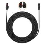 MEIKEE 延長コード 3pin 2メートル 昼白色/電球色/昼光色切替のガーデンライトに適用 コントローラーからライトへのコードに延長 RGBのガーデンライト、また電球