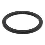 ケーシーエヌシー(KCNC) 自転車 軽量 ヘッド スペーサー ブラック OS 2MM