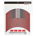  Yoshimura наклейка на обод TYPE-A (17 дюймовый ) красный YOSHIMURA 904-221-1100