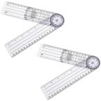 gonio измерительный прибор угломер угол .. линейка ma рутил -la- вращение .. многофункциональный 360 раз измерение tool . body измерение линейка долговечность . иметь для .2 штук входит 