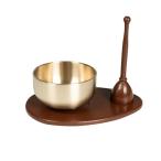  солнечный me колено Mini клетка . комплект основной легкий в использовании 2.3 размер сделано в Японии rin домашний алтарь rin настоящее время предметы для домашнего буддийского алтаря маленький симпатичный память n комплект Brown каждый день. .... три .. под рукой .