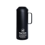 1.5L メガクーラー ペットボトルホルダー ペットボトルクーラー 10時間 保冷 大容量 真空断熱 ジャグ 電気代 節約 ステンレス 1500ml (ブラック)
