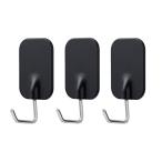 rek склеивание tool крюк большой 3 штук выдерживаемая нагрузка 2kg черный 