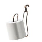 SELECOCO туалет to бумага держатель подвешивание ниже из нержавеющей стали умывание шт. / кухня дверь / бак / домашнее животное клетка крюк ширина 2.5cm соответствует сверление не необходимо предварительный держатель расширение .