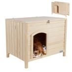 petsfit собачья конура сборка не необходимо кошка маленький магазин можно хранить кошка туалет кошка для туалет место хранения покрытие натуральное дерево криптомерия маленький магазин собака . кошка . из дерева мера маленький размер собака / средний собака платформа из деревянных планок модный место хранения удобный 