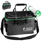 wata Champ (WATACHAMP) 2 -слойный крышка сырой .. baccan 40cm 29L складной рыбалка ведро прозрачный сверху крышка * сетка покрытие держатель для удочки имеется EVA предотвращение бедствий стратегический запас многофункциональный 