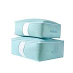 VECELO futon упаковочный пакет 2 шт. комплект (L*2) большая вместимость установить ... держать рука есть прозрачный окно имеется нетканый материал складной активированный уголь сиденье входить box место хранения сумка futon место хранения futon место хранения futon 