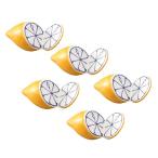 有田焼 箸置 錦レモン 5個セット 4851