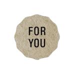  японская бумага подарок наклейка 24 листов FOR YOU упаковка Gold диаметр 31mm