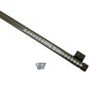  день средний завод шторная рейка одиночный эластичный Home комплект новый NK type ПВХ янтарь длина :600*1100mm NNB-1