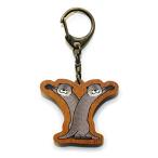 [Kurage&amp;Co.] медуза and ko-ka wow so initial из дерева брелок для ключа 