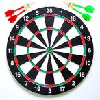 TradeWind ダーツボード 両面タイプ 29cm 矢4本付き 室内遊び パーティーゲーム 競技 練習用