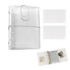  наклейка . прозрачный наклейка . прозрачный a5 жнец -5 дыра микро большой зажим имеется заполняющий возможность 10 листов заправка простой . одноцветный три складывать модель несколько карман 