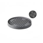  передвижной тип цветок pot основа, пластиковый цветок pot основа, универсальный колесо цветок pot основа,. вода тип цветок pot основа серый (34CM)