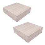 桐箱 2個セット ブレスレット 念珠・数珠 用総桐箱  アクセサリーケースや小物ケースとしても最適