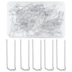 URROMA цветочный принт. U булавка, 100. PC metal craft зеленый . булавка место хранения box имеется цветочный sida булавка цветок колесо. стебель. садоводство . модифицировано делать поэтому, серебряный 