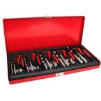 Wellvie classy ネジ穴修正キットリコイルヘリサートキット 131点セット M5 M6 M8 M10 M12 ネジ山再生 修復ツール スレッド修理キット 車 バイク用 万能工具 DIY