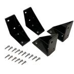 アイガーデン(igarden) ラティス固定金具 ビス付き 4個セット i10107-4