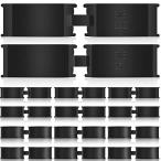 自転車ハンドルバーシムラバーガスケット12個 22.2/25.4mmから31.8mmバイクハンドルバーシムスペーサー信頼性の高い軽量ノンスリップハンドルグリップアダプター