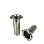 o. для цветок . высококлассный из нержавеющей стали тубус диаметр 48mm кольцо внизу 145mm вставить только . легко устанавливается 1 на 2 шт. комплект (RD48-145)