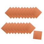 ワタナベ工業 タイルカーペット 50*50*0.6cm 20枚セット オレンジ PX-3018
