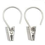 C.M. занавески зажим крюк окономи ткань ... собственный только. оригинал занавески 26 шт. комплект серебряный 