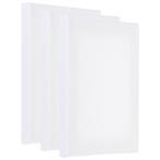 PATIKIL картина парусина panel 3 штук входит 13 x 18cm прямоугольный дерево рама blank искусство панель panel акрил масло темпе la. для белый 