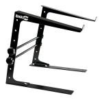 RockJamポータブルDJラップトップスタンド 高さ調節可能、滑り止め設計、ラップトップ、コントローラー、CDプレーヤーに対応