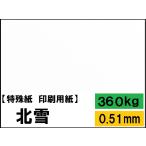 ケント紙 北雪 360kg(0.51mm) 選べる4サイズ(A3 A4 B4 B5) (厚紙)
