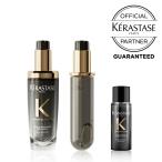ポイントUP KERASTASE 正規品 ケラスターゼ CH クロノロジスト オイルケア レフィルセット(リニューアル品) 洗い流さないトリートメント ヘアオイル 黒