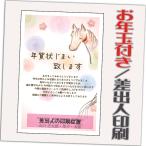 年賀状じまい お年玉付 年賀はがき 12枚 85円切手込 文章印刷済み 終活年賀状 年賀状辞退 2026年 差出人印刷込み（デザイン：J14）10枚＋2枚