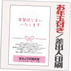 ショッピング年賀状 年賀状じまい お年玉付 年賀はがき 20枚 85円切手込 文章印刷済み 終活年賀状 年賀状辞退 2026年 差出人印刷込み（デザイン：J07）