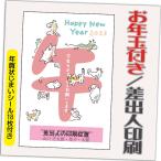 ショッピング年賀状 年賀状 年賀はがき 32枚 お年玉付き 年賀状じまいシール付  2026年 差出人印刷込み（デザイン：B0209） うま 馬 午年 かわいい イラスト 30枚＋2枚
