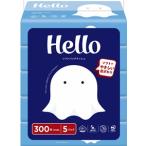  Hello soft упаковка салфетка 300 листов (150 комплект )×5 штук бесплатная доставка 
