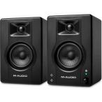 M-Audio モニタースピーカー  bluetooth 大型アクティブスピーカー pc スピーカー ゲーミング 音楽制作 RCA入力端子 L/Rペア 120W 4インチ BX4 BT