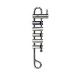 SMC 6 Bar Rack Set 6 バー・ラペルラック (NFPA14001-NFPA14002) [取り寄せ対応品] フラット