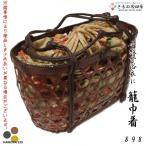 Yahoo! Yahoo!ショッピング(ヤフー ショッピング)竹籠 竹かご巾着 巾着 きんちゃく かごバッグ 巾着バッグ 古典柄 レトロ柄 ベージュ色