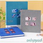 ポケットアルバム 大容量 フォトアルバム 写真 600　800　1000枚 ポケット収納タイプ 麻素材 おしゃれ 赤ちゃん 子供 記念 結婚式 文房具