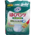 リフレ 介護用オムツ 大人用 はくパンツ たっぷり吸収 長時間用 男女兼用 MLサイズ 6回吸収 18枚×4セット