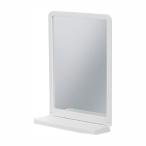 浴室鏡 洗面鏡 ラック付きミラー サニタリースリムミラー お風呂の鏡 飛散防止加工