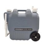  ёмкость для воды 20L. резервуар вода для поли бак вентиль имеется уличный Asnt franc колесо бак с роликами . earth серый 