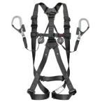 在 新規格 タジマ ハーネスGS 黒 ER150ダブルL2セット A1GSMER-WL2BK サイズM 両側巻取式 フルハーネス型 使用可能質量100kg以下 TJMデザイン TAJIMA 265876 。