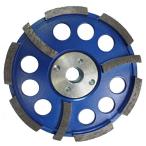 ツボ万 NewSAポリッシャS字 NSA-125S コード11250 サイズ125x4.5x7xM16ネジ コンクリート・中研削用 小型便 。