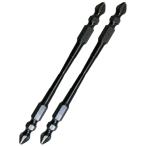 モトコマ ZB-110T ハイテンション・ザグリビット (+#2)2x110mm 2本組 サイズ110x6.3x6.3mm MKK ネコポス可 '
