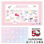  настольный коврик 2025 года выпуск ....DM-50KT Hello Kitty 50 50 anniversary commemoration черный gane Sanrio герой девочка местного производства письменный стол для царапина предотвращение конечный продукт .... construction место 