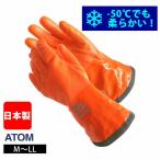 アトム|手袋|高視認耐油二重防寒手袋HI-VIZブリザード 1403