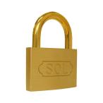 在庫限り！訳あり特価 SOL No.2500 シリンダー南京錠 55mm 同一鍵　09365794